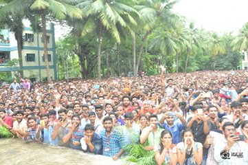Nene Raju Nene Mantri Movie Team at K L University